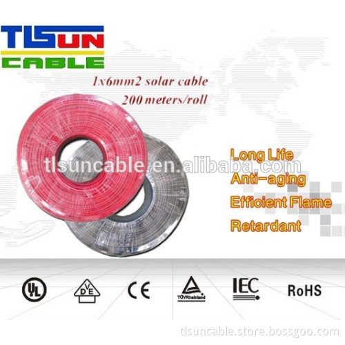 1G6mm2 DC Cable Solar cable